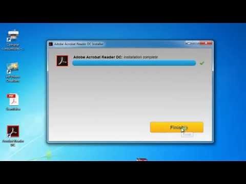 como descargar e instalar el lector de pdf (adobe reader XI)