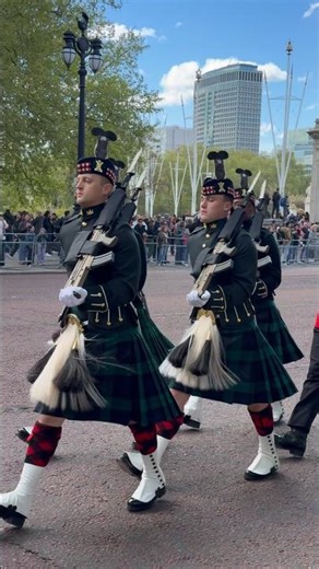 An incredible sight along The Mall in London 🏴󠁧󠁢󠁳󠁣󠁴󠁿🇬🇧