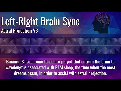 Astral Projection OBE V3 - Directional Binaural Beats - Theta 7.83 Hz // Frequency Tuning