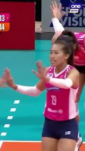 799K views · 7.8K reactions | ACKNOWLEDGE HER. ‍♀️ Risa Sato bows in amazement after Bernadeth Pons delivers a killer block for the Creamline Cool Smashers against the Farm Fresh Foxies! #PVL2024 #TheHeartOfVolleyball | One Sports | Facebook