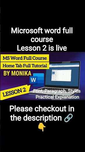 Microsoft word full course | Lesson 2- Home tab complete explanation with practical guide #msword
