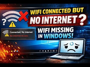 Network Connected But No Internet on PC (Windows 10 & 11) | FIX All Issues