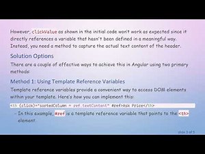 How to Pass a String Value into a Variable on Click Event in Angular 6