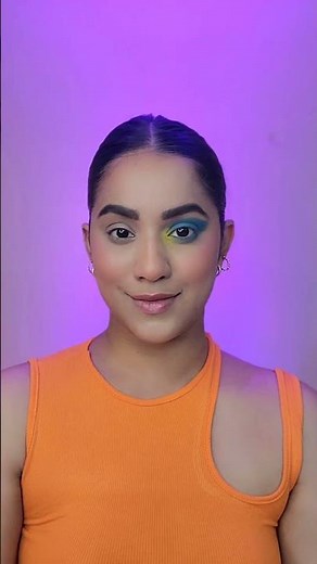 Bold Eye Makeup Look | Makeup Tutorial For Smokey Eye Look | Myntra #shorts