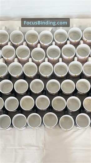 🚀✨From blank to brilliant. 100 mugs customized in mins! 💥☕
