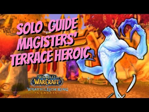 Magisters' Terrace Heroic Solo Guide lvl 80 Ret Paladin - Gold, Void Crystal, Mont Farm