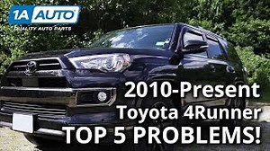 Top 5 Problems Toyota 4Runner 2010-Present 5th Generation