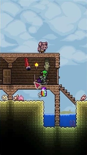 The COOLEST dye I've gotten as a beginner!! #terraria