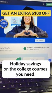 4K views | Save big on online college courses required for your degree! StraighterLine offers busy adults affordable, self-paced classes transferable to 3,000+ colleges so you can finish faster. Holiday Sale ends soon! | StraighterLine | Facebook