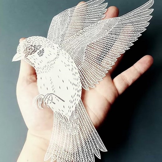 Exquisite Paper Cut Art by Pippa Dyrlaga
