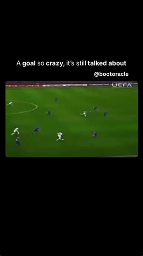 Dejan Stanković's famous goal from midfield was an extraordinary first-time volley against Schalke 04 in a UEFA Champions League quarter-final match on April 5, 2011. The goal, scored just 25 seconds into the match, came after Schalke goalkeeper Manuel Neuer headed a clearance to Stanković, who struck the ball from near the halfway line. #championsleague #footballtiktok #soccer #uefa #class