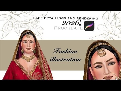 Face rendering full detail step by step