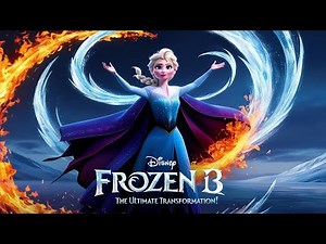 "Frozen 3: Elsa’s Incredible Transformation – Fire & Ice Power Unleashed!"