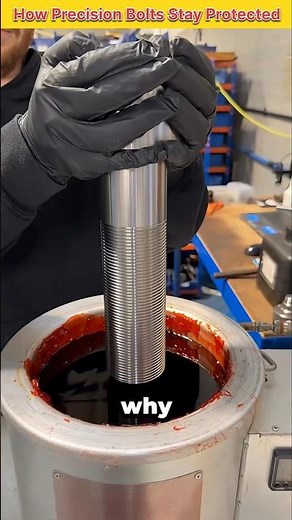 How Precision Bolts Stay Protected 🔩 | Amazing Engineering Process