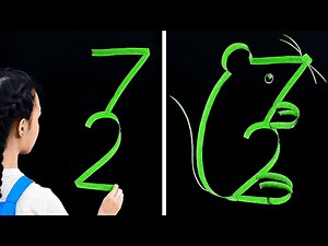 SCHÖNE MAL-IDEEN, WENN DIR MAL LANGWEILIG IST