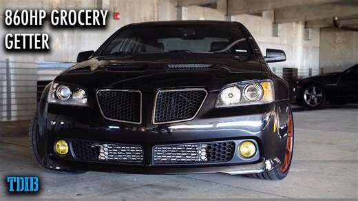 860HP turbo Pontiac G8 review combines boost and groceries