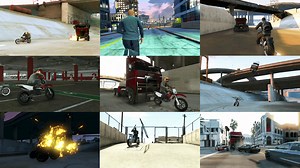 It becomes like this when the one scene of Terminator 2 is completely reproduced in Grand Theft Auto 5