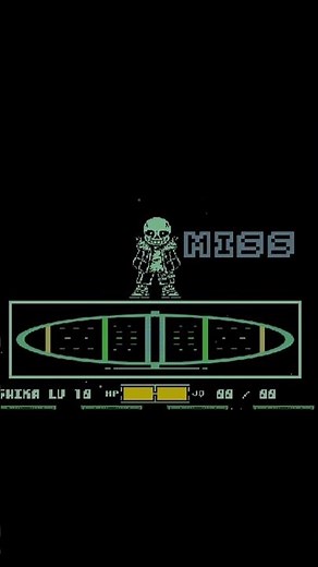 インケンターテールのSANSと初心者が戦った ＃サンズAU ＃サンズ ＃AU ＃SANS ＃日本語