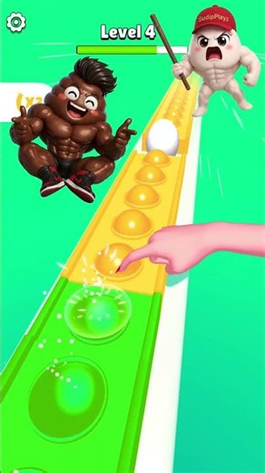 Pop Run 3D The Funniest Running Competition 🤣 #gamingshorts #gaming