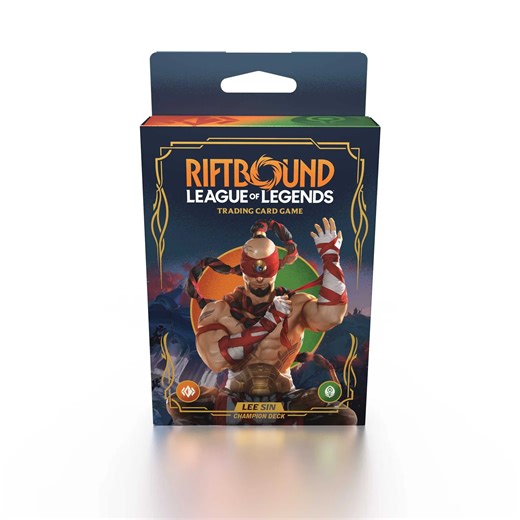 Riftbound: League of Legends Trading Card Game Set 1 Origins Champion Deck Lee Sin | Zavvi UK