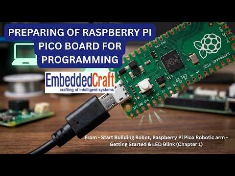 Preparing of Raspberry Pi Pico Board for Programming