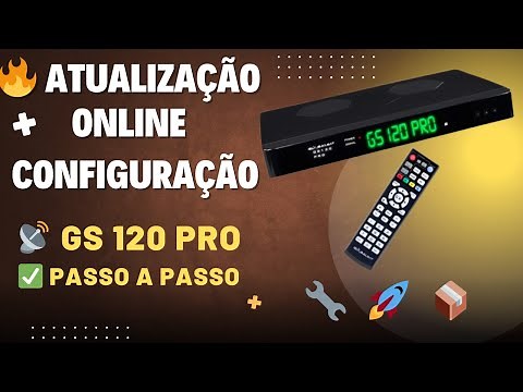 🔥 Globalsat GS 120 Pro: Atualização Online e Configuração Completa! 📺
