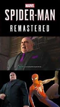 Marvel's Spiderman Remastered Walkthrough Episode 1 Kingpin Boss Fight | PS5 4K 60FPS