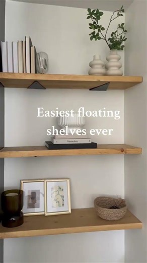 Floating Wall Shelf Solid Walnut Live Edge Rustic Home Decor
