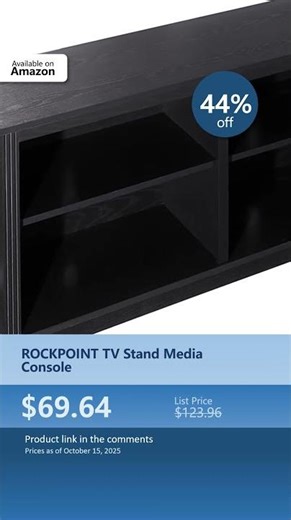 ROCKPOINT TV Stand Media Console