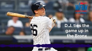 John Sterling calls D.J.'s home run to tie up the game....