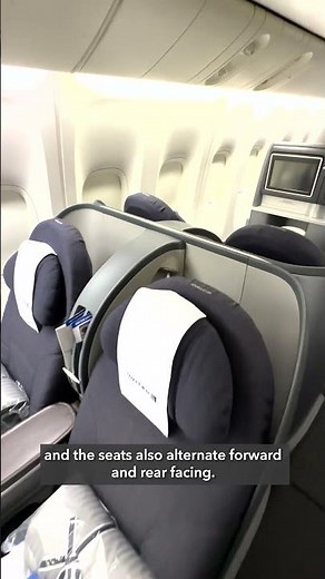 You've Never Seen Business Class Like This: Aboard United's 777-200 ✈️ #shorts