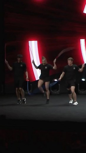 Jumpin into the weekend like… #jumprope #performance #tedsports #entertainment | International Jump Rope Union