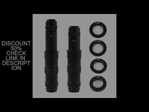 180X 300X Zoom C Mount industrial Soldering digital camera Monocular Parallel Optical Lens Matching