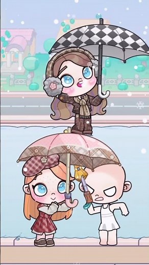 PASSEIO NA NEVE EM AVATAR WORLD PAZU #avatarstory #pazugames #tocalifeworld