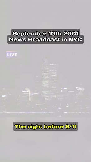 September 2001 NYC News Broadcast Highlights