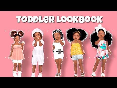 Sims 4 CAS | Toddler Lookbook + CC Links