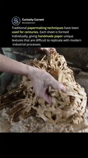 Paper production before industry