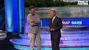 Jim just needed one crack at this Bonus Round puzzle – and he won big! Way to go! 🙌 | Wheel of Fortune