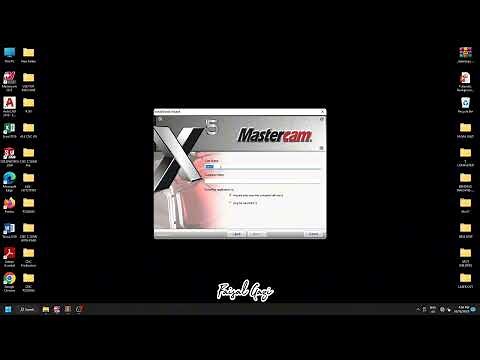 Mastercam X5 Install | Windows 11 | Mastercam Download | Faisal Gazi | Mastercam