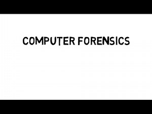 Introduction to computer forensics