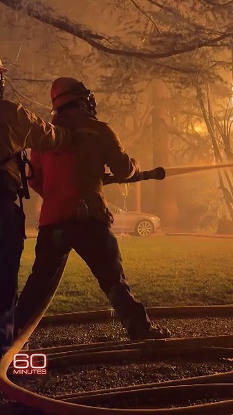 From the air and on the ground, 60 Minutes surveys the catastrophic wildfires around Los Angeles. #60Minutes #losangeles #lafire