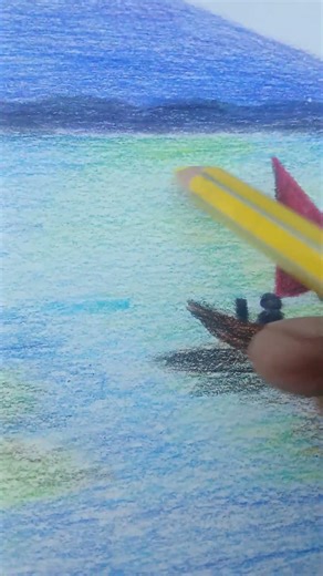 My landscape drawing 🌆 #music #drawing