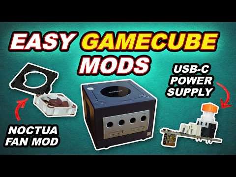Nintendo GameCube USB-C Power Mod & Quiet Fan Upgrade - are they worth it?!?