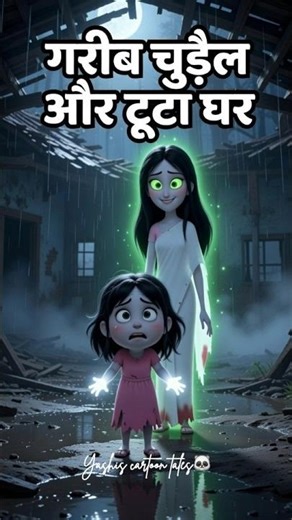 गरीब चुड़ैल और टूटा घर 👻💔 | Lambi Lata की मदद से Chameli की ताकत#viral #shorts #trending #viralvideo