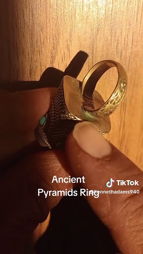 Ancient Pyramid Ring Discovery and Its Journey