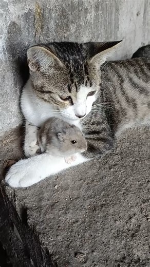 5.2M views · 125K reactions | Proof that cats & mice can be best friends 殺 | Bloom | Facebook