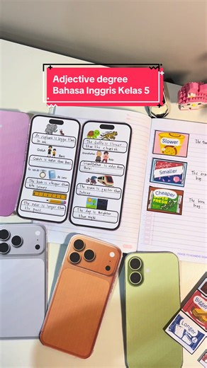 🐘🦒LKPD Bahasa Inggris Kelas 5_Bab 3 Adjective as comparison degree Materi adjective as comparison degree File berupa pdf bisa diprint menggunakan kertas A4 File berisi 8 halaman #fyp #lkpd #bahasainggris #adjectives #degre #kelas5