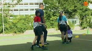 At Hougang Primary, Mr Kassidy Kamis uses augmented reality in his PE lessons to teach students collaboration, teamwork and problem-solving. Join us as an MOE teacher and apply by 2 August at moe.gov.sg/teach2020 A life of learning. It all begins with a teacher. | Ministry of Education, Singapore