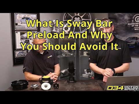 What Is Sway Bar Preload and Why You Should Avoid It | 034Motorsport FAQ