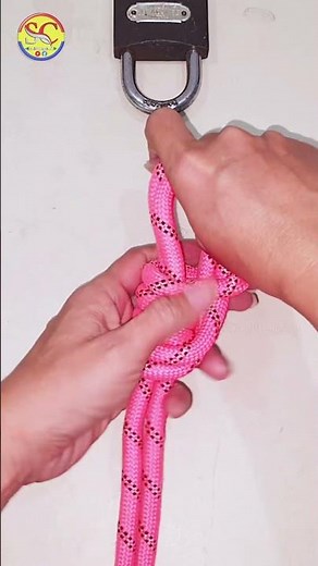 Easy Rope Knot 💡 Step by step guide 8